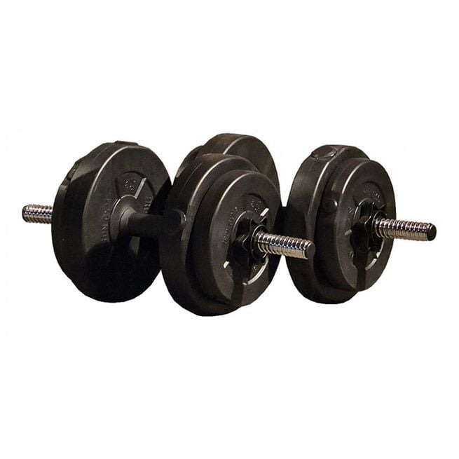 Iron Gym, 15kg Adjustable Dumbbell Set i gruppen Träningstillbehör hos Golden Athlete / Performance R us (1506-30)