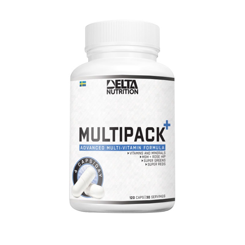 Multipack+ 120 caps i gruppen Kosttillskott / Vitaminer & Mineraler / Multivitamin hos Golden Athlete / Performance R us (7350071920251)