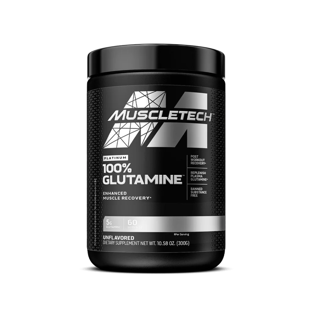 Platinum 100% Glutamine 300g i gruppen Kosttillskott / Aminosyror / Glutamin hos Golden Athlete / Performance R us (8218-228)