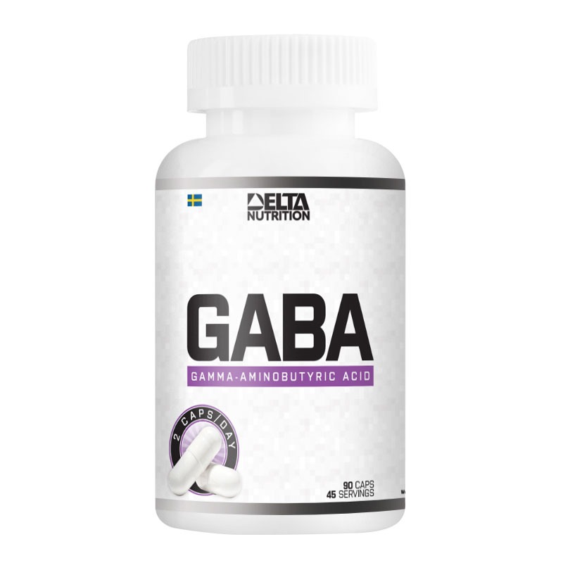 GABA 90 caps i gruppen Kosttillskott / Aminosyror / GABA hos Golden Athlete / Performance R us (Delta-015)