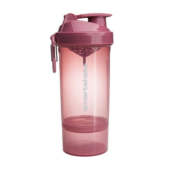 Smartshake O2GO 800ml, Deep Rose i gruppen Träningstillbehör / Shakers - Vattenflaskor hos Golden Athlete (10581501)