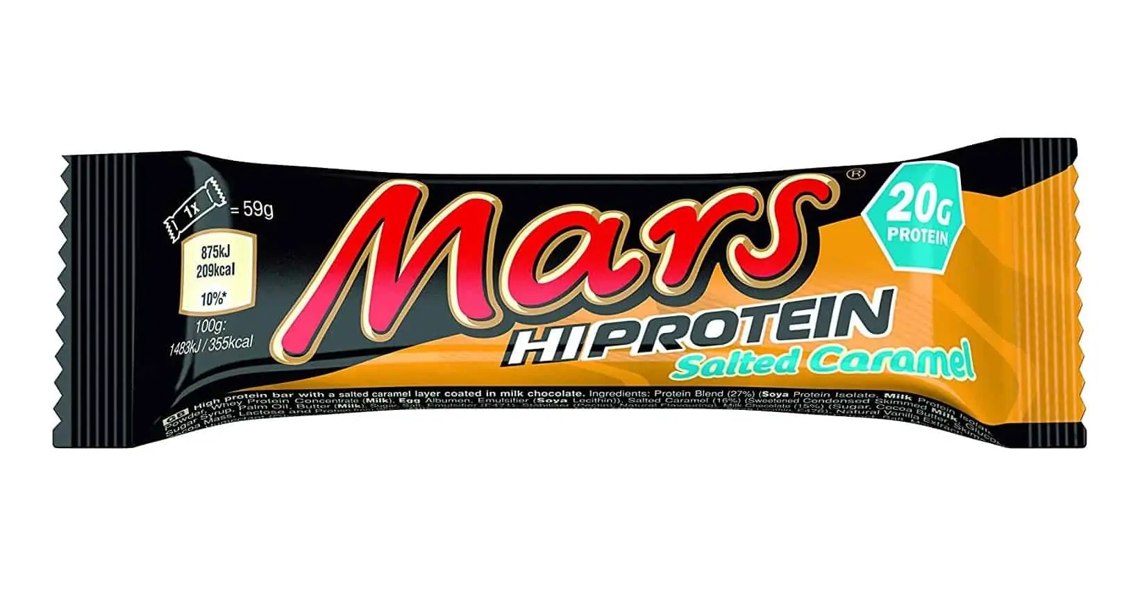 Mars Protein Bar, 59 g, Salted Caramel i gruppen Kosttillskott / Bars / Proteinbars hos Golden Athlete (111133)