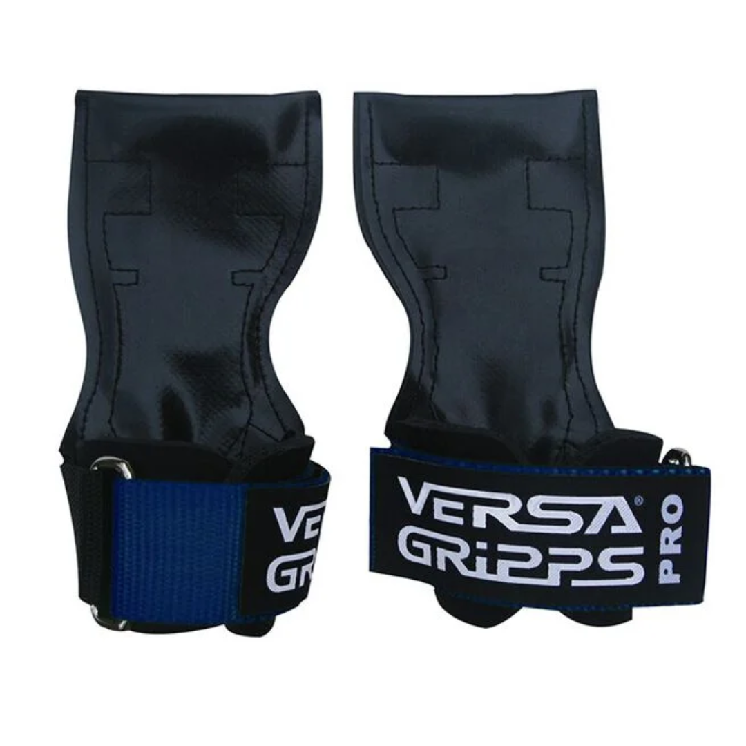 Versa Gripps PRO Authentic, Pacific Blue/Black, *Limited Edition* S, Blue i gruppen Träningstillbehör / Grepp / Dragremmar hos Golden Athlete (111222)