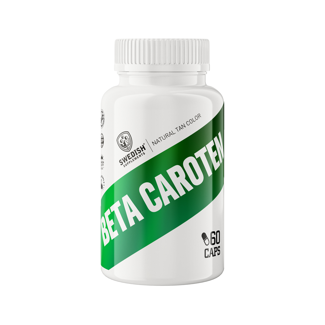 Beta Caroten, 60 caps i gruppen Kosttillskott / Vitaminer & Mineraler hos Golden Athlete / Performance R us (111565)