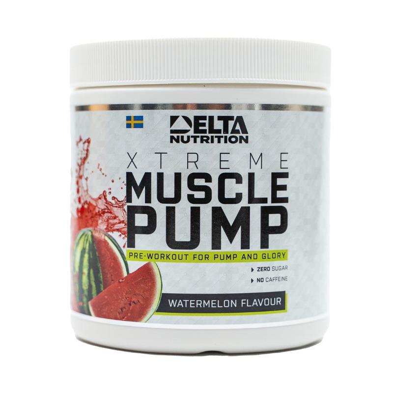 Xtreme Muscle Pump 300 g, Watermelon i gruppen Kosttillskott / PWO - Prestationshöjande / PWO utan koffein - PUMP hos Golden Athlete (112110)