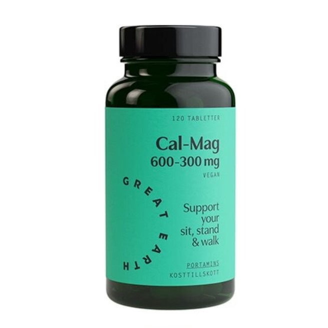 Super Cal-Mag, 600/300 mg, 120 tabs i gruppen Kosttillskott / Vitaminer & Mineraler / Mineraler / Antioxidanter hos Golden Athlete / Performance R us (112121)