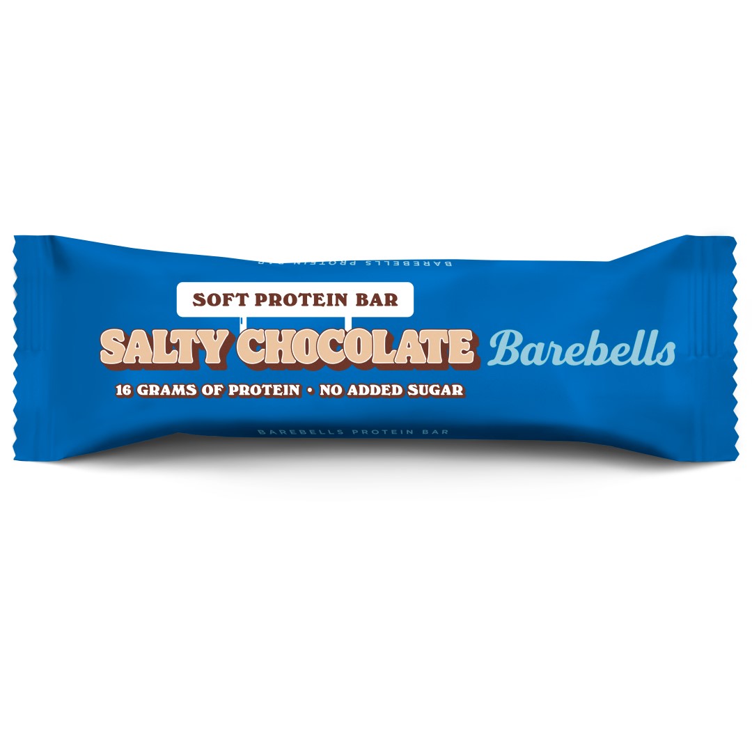 Barebells Soft bar 55 g, Salty Chocolate i gruppen Kosttillskott / Bars / Proteinbars hos Golden Athlete (112141)