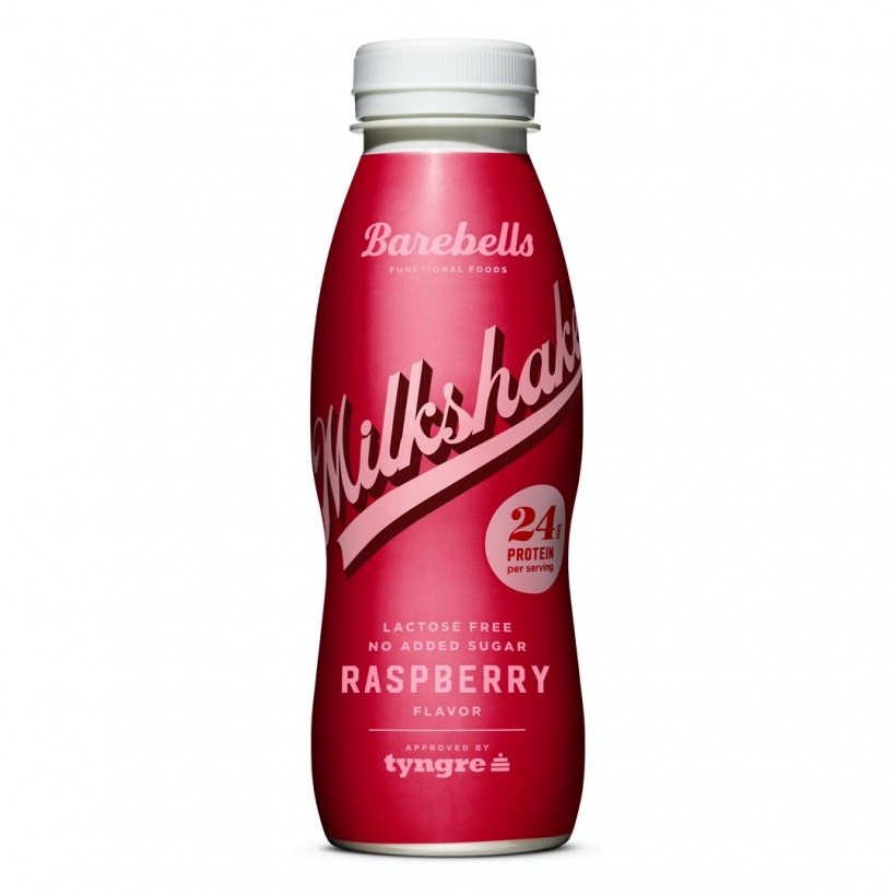 Protein Milkshake, 330 ml, Raspberry i gruppen Kosttillskott / Drycker / Proteindryck hos Golden Athlete (1121501)