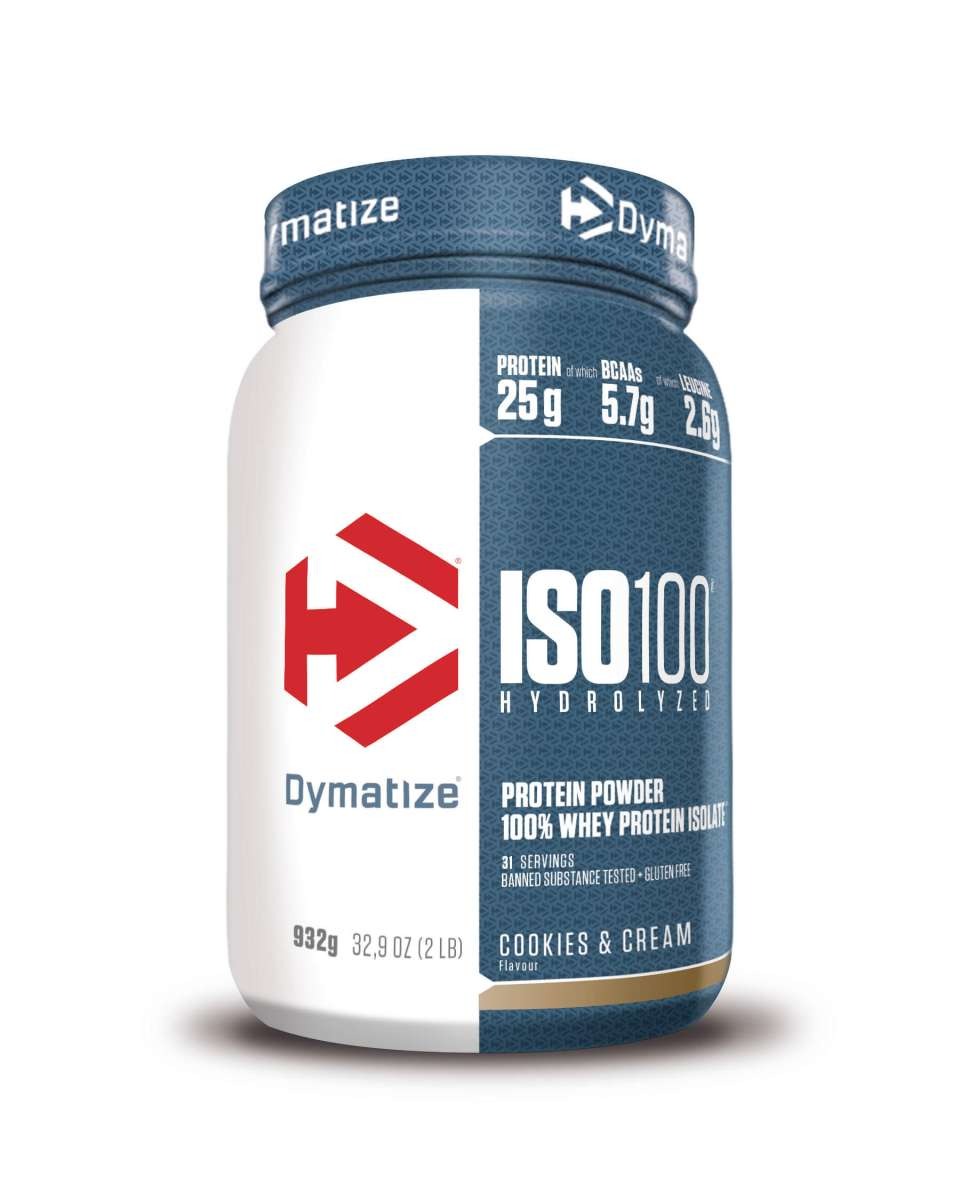 Iso-100, 908g Cookies & Cream i gruppen Kosttillskott / Proteintillskott / Vassleprotein hos Golden Athlete (112161)