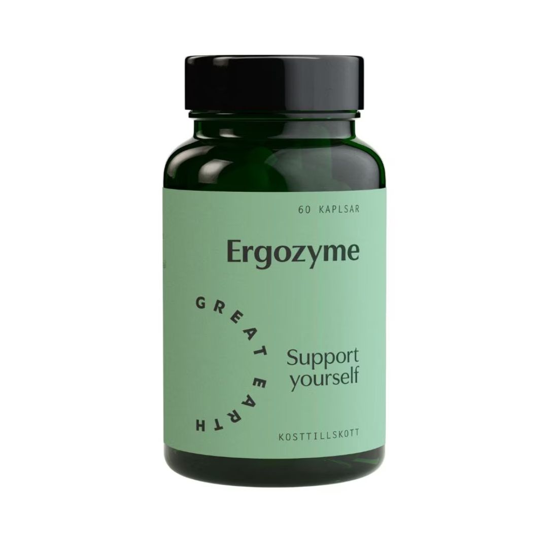 Ergozyme 60 tab i gruppen Kosttillskott / Vitaminer & Mineraler / Mineraler - Antioxidanter hos Golden Athlete (112374)