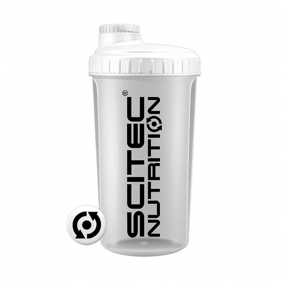 Scitech Shaker White 700ml i gruppen Träningstillbehör / Shakers - Vattenflaskor hos Golden Athlete (112450)