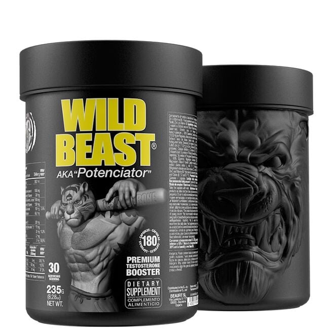 Zoomad Wildbeast Testobooster II 30 servings, 240 caps i gruppen Kosttillskott / Muskelökning / T-Booster hos Golden Athlete (11992293)