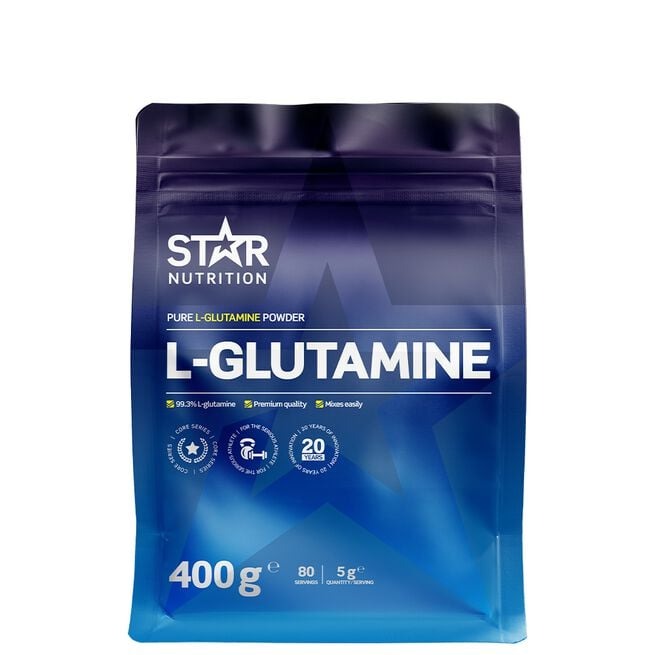 Star Nutrition, L-Glutamine, 400 g i gruppen Kosttillskott / Aminosyror / Glutamin hos Golden Athlete (1612182)