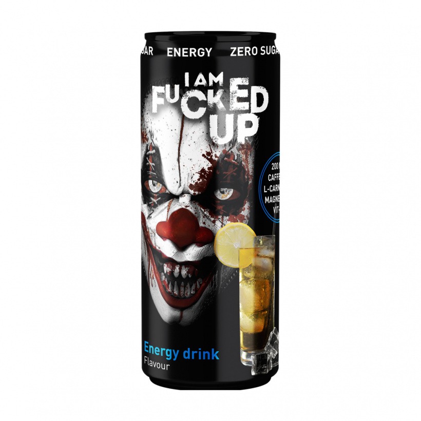 Fucked Up RTD, Energy Drink, 33 cl i gruppen Kosttillskott / Drycker / Energidryck hos Golden Athlete (17971-24)