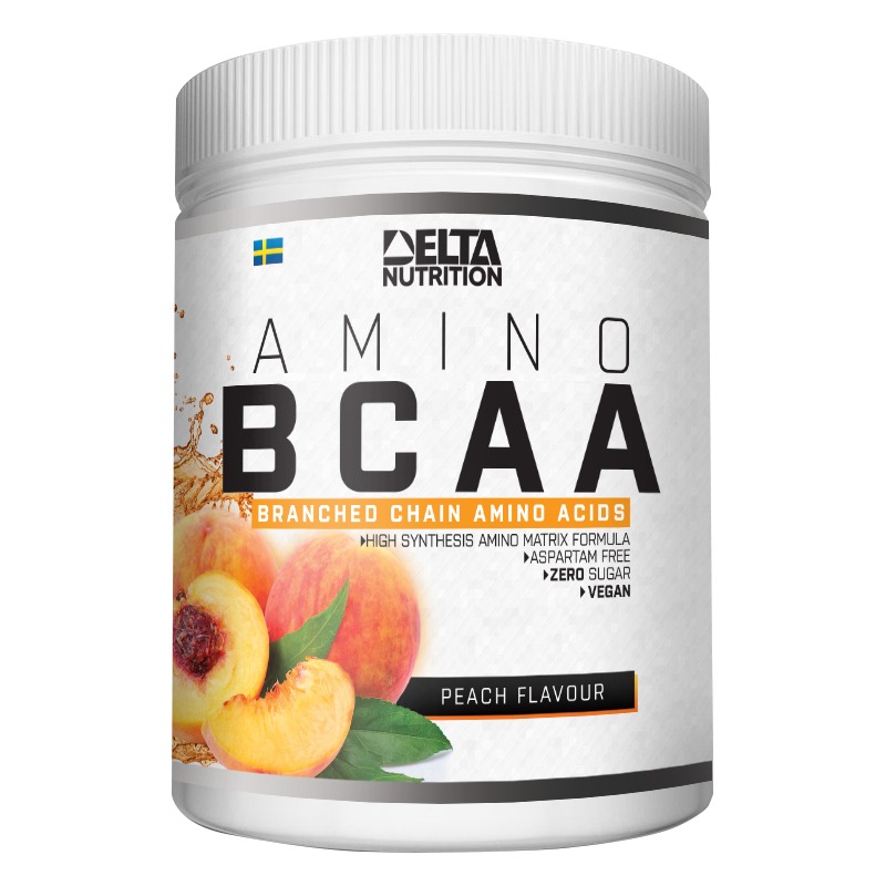 BCAA Amino 400 g, Peach i gruppen Kosttillskott / Aminosyror / BCAA hos Golden Athlete (200008)