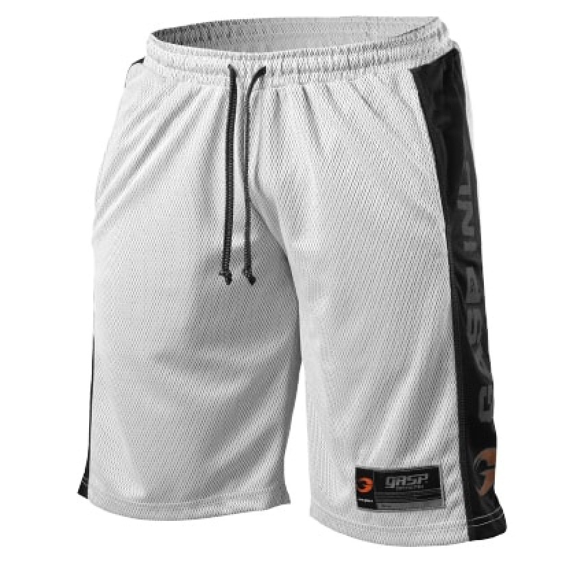 No1 mesh shorts XXL, White/Black   i gruppen Kläder / Shorts hos Golden Athlete (220589009507)
