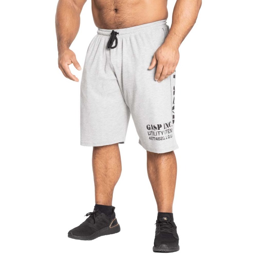 Thermal Shorts 3XL, Grey Melange  i gruppen Träningskläder / Shorts hos Golden Athlete (220708940509)