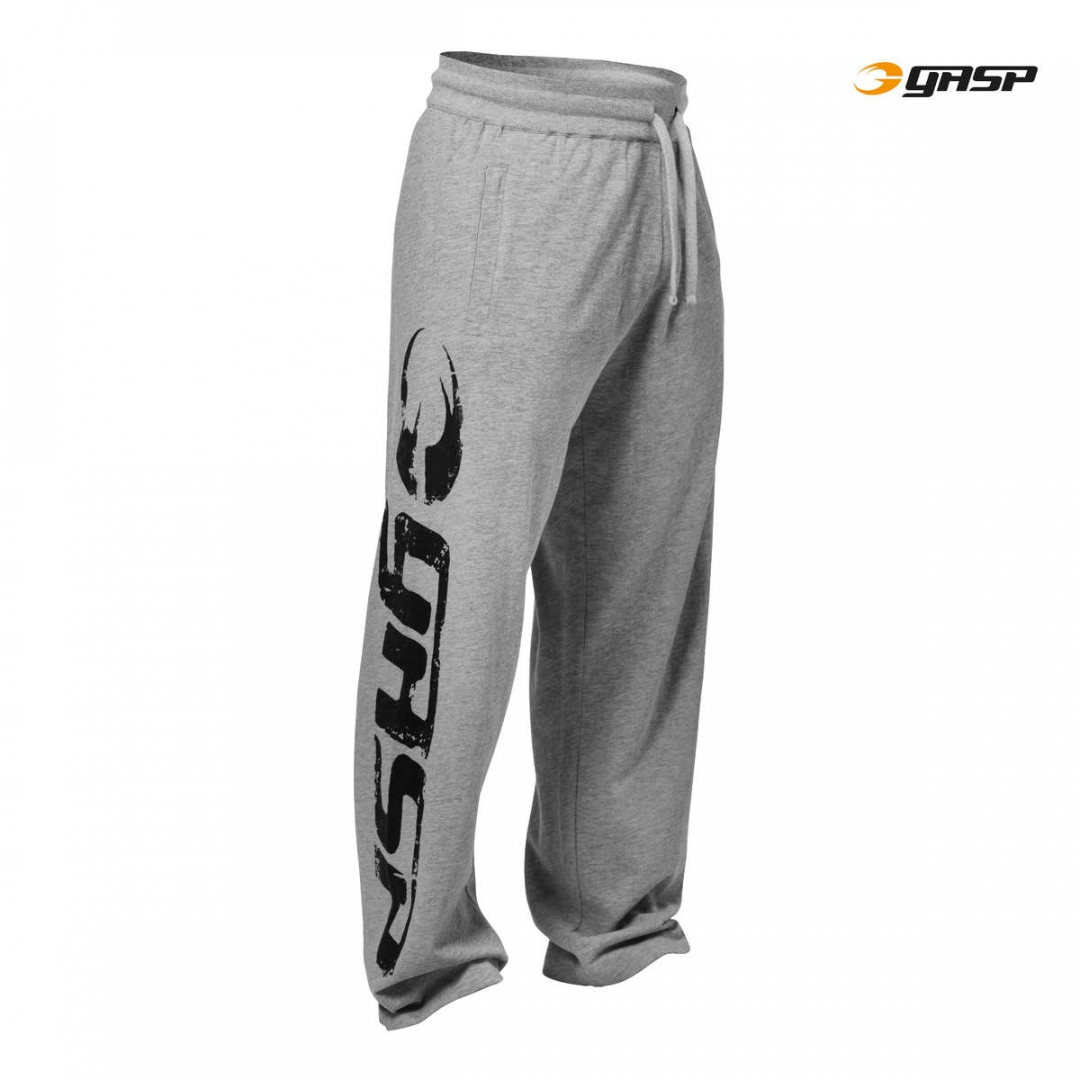 Gasp sweatpants XXL, Grey Melange  i gruppen Kläder / Byxor hos Golden Athlete (220861940507)