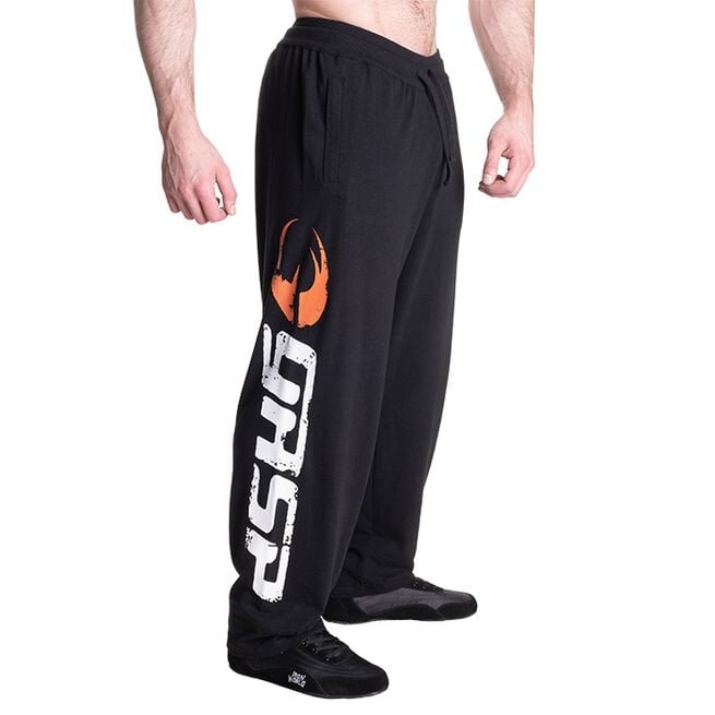 Gasp sweatpants S, Black/White   i gruppen Kläder / Byxor hos Golden Athlete (220861997107)