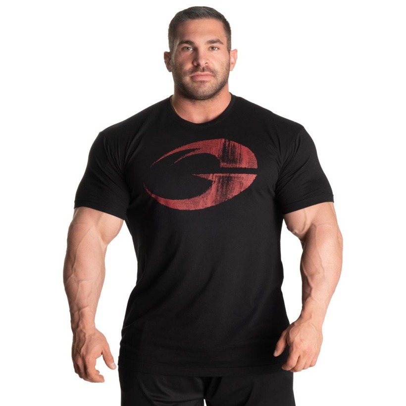 Cadet Tee 3XL, Black/Red i gruppen Kläder / T-Shirts hos Golden Athlete (220946995509)