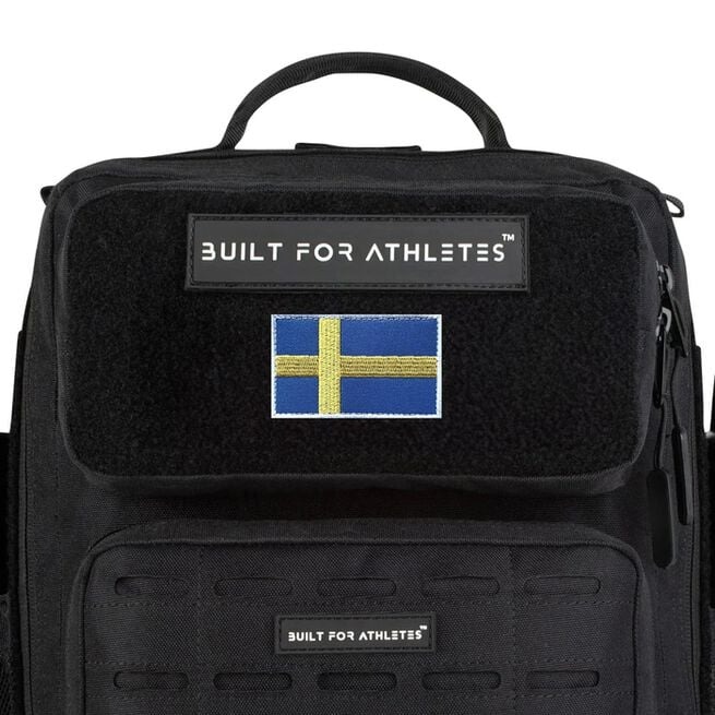 Built for Athletes Flag patch Sweden i gruppen Tillbehör / Väskor hos Golden Athlete (250032)