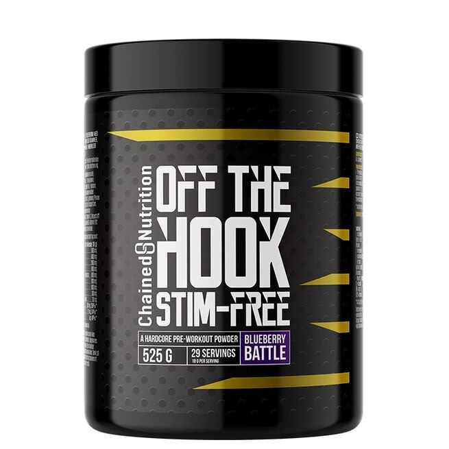 Off The Hook Stim-Free PWO, 525g, Blueberry Battle i gruppen Kosttillskott / PWO - Prestationshöjande / PWO utan koffein hos Golden Athlete (5888-5)