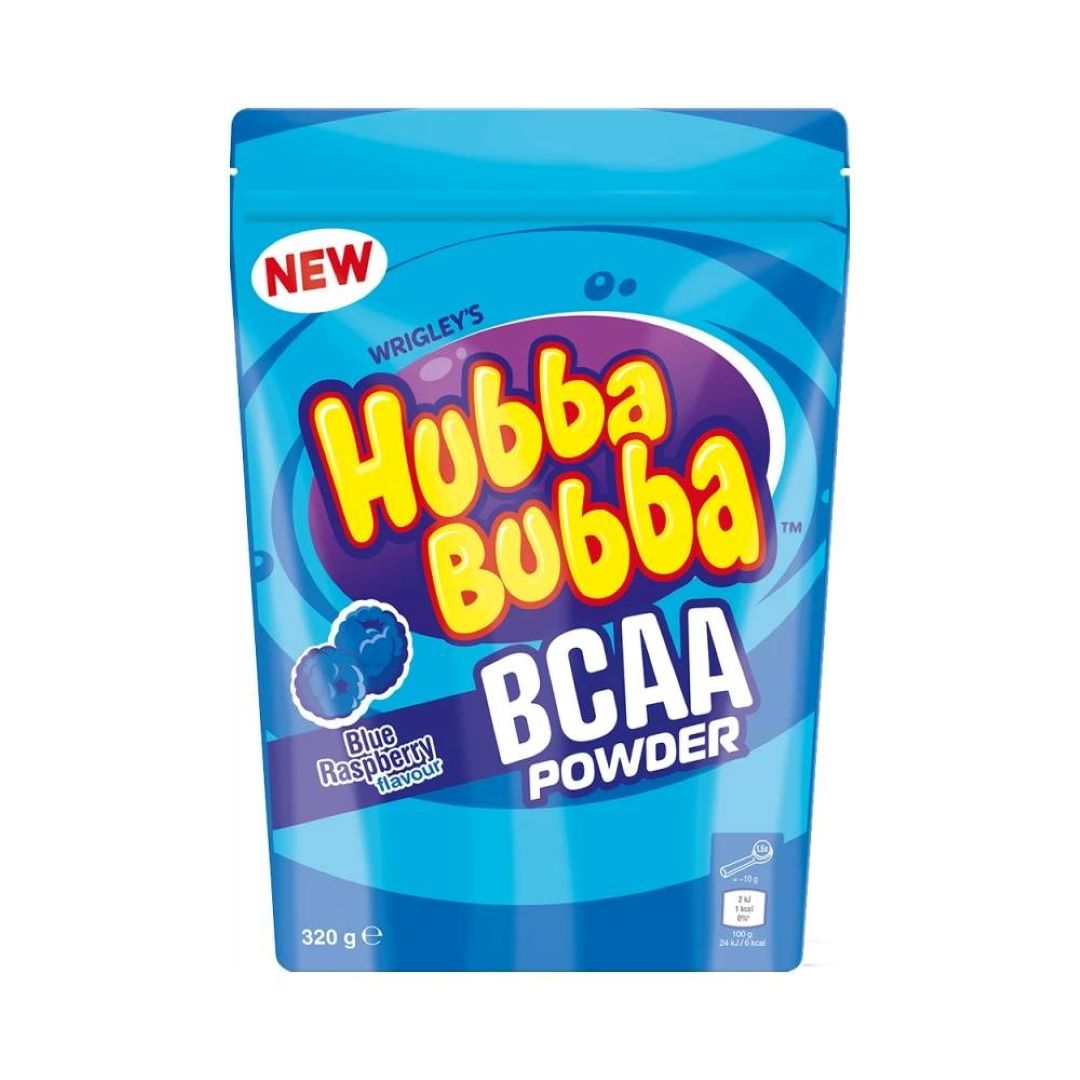 Hubba Bubba BCAA 320g, Blue Raspberry i gruppen Kosttillskott / Outlet ⚡ hos Golden Athlete (700052-11)