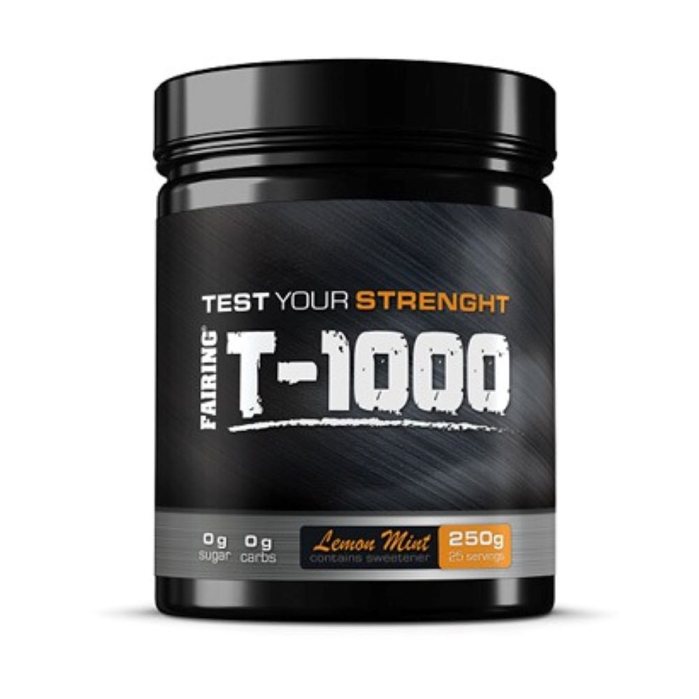 T-1000, 250 g, Lemon Mint i gruppen Kosttillskott / Muskelökning / T-Booster hos Golden Athlete / Performance R us (7101014)