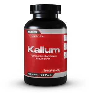 Kalium 100 caps i gruppen Kosttillskott / Vitaminer & Mineraler / Mineraler / Antioxidanter hos Golden Athlete / Performance R us (71096)