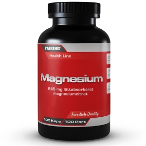Magnesium 100 caps i gruppen Kosttillskott / Vitaminer & Mineraler / Mineraler / Antioxidanter hos Golden Athlete / Performance R us (71099)