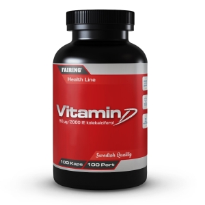 Vitamin D 100 caps i gruppen Kosttillskott / Vitaminer & Mineraler / D-Vitamin hos Golden Athlete (710991)