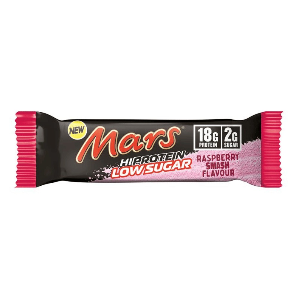 Mars Low Sugar High Protein bar - Raspberry smash 60g i gruppen Kosttillskott / Bars / Proteinbars hos Golden Athlete / Performance R us (80896)