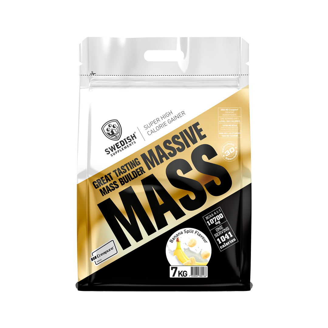 Massive Mass - Banana Split 7kg i gruppen Kosttillskott / Gainers & Återhämtning hos Golden Athlete (820916)