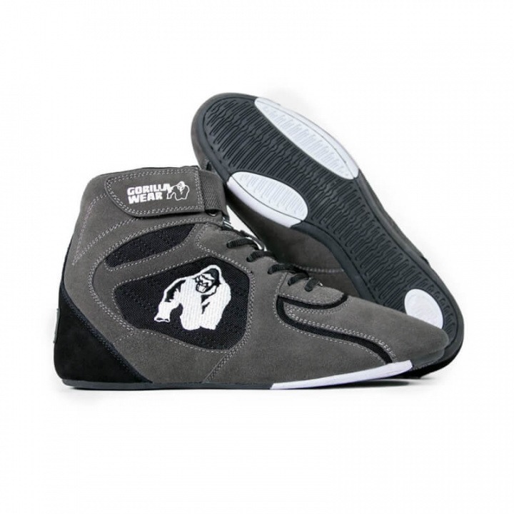 Chicago High Tops, Grey/Black, 40 i gruppen Träningstillbehör / Skor hos Golden Athlete (9000680004)