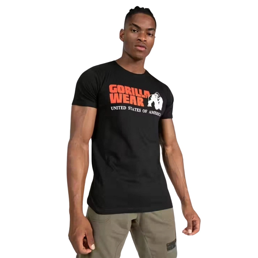 Classic T-Shirt, black - 3XL i gruppen Träningskläder / T-Shirts hos Golden Athlete (9055390006)