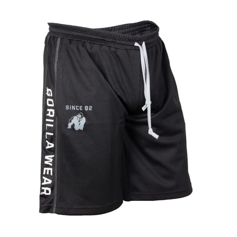 Functional Mesh Shorts, black/white - 2XL/3XL i gruppen Kläder / Shorts hos Golden Athlete (9090490113)