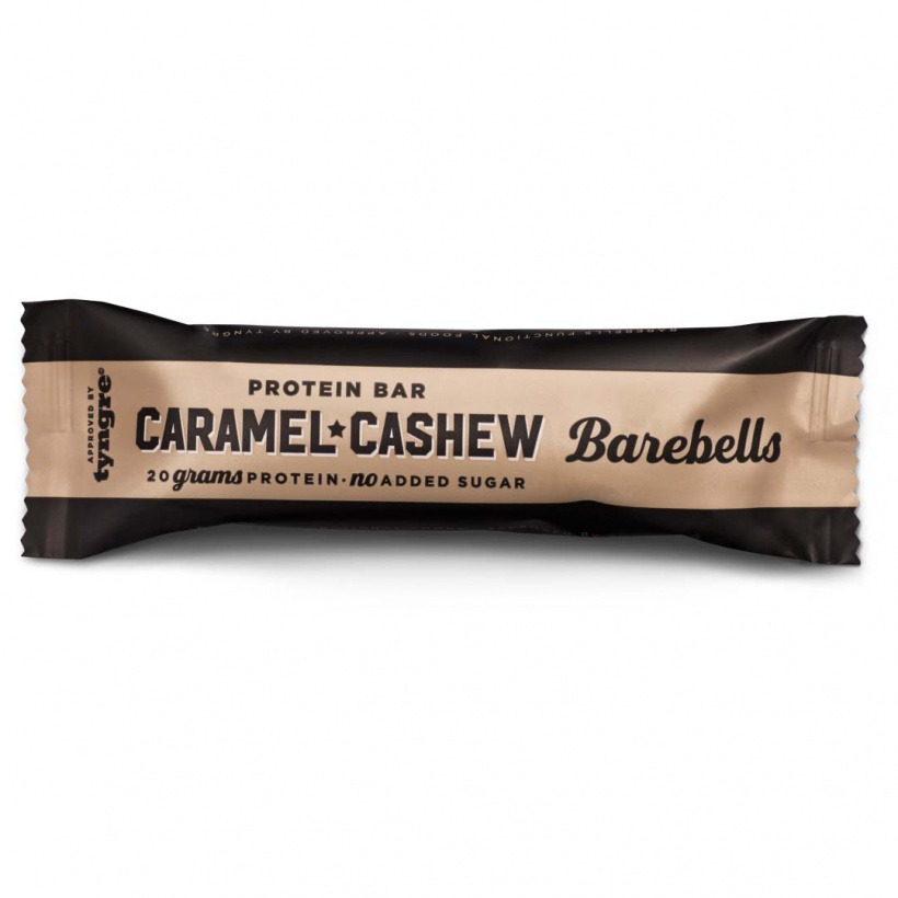 Barebells Protein Bar, 55 g, Caramel & Cashew i gruppen Kosttillskott / Bars / Proteinbars hos Golden Athlete (9789-006)