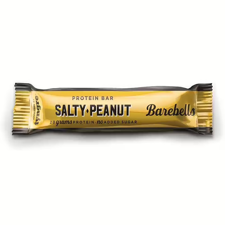 Barebells Protein Bar, 55 g, Salty Peanut i gruppen Kosttillskott / Bars / Proteinbars hos Golden Athlete (9789-016)