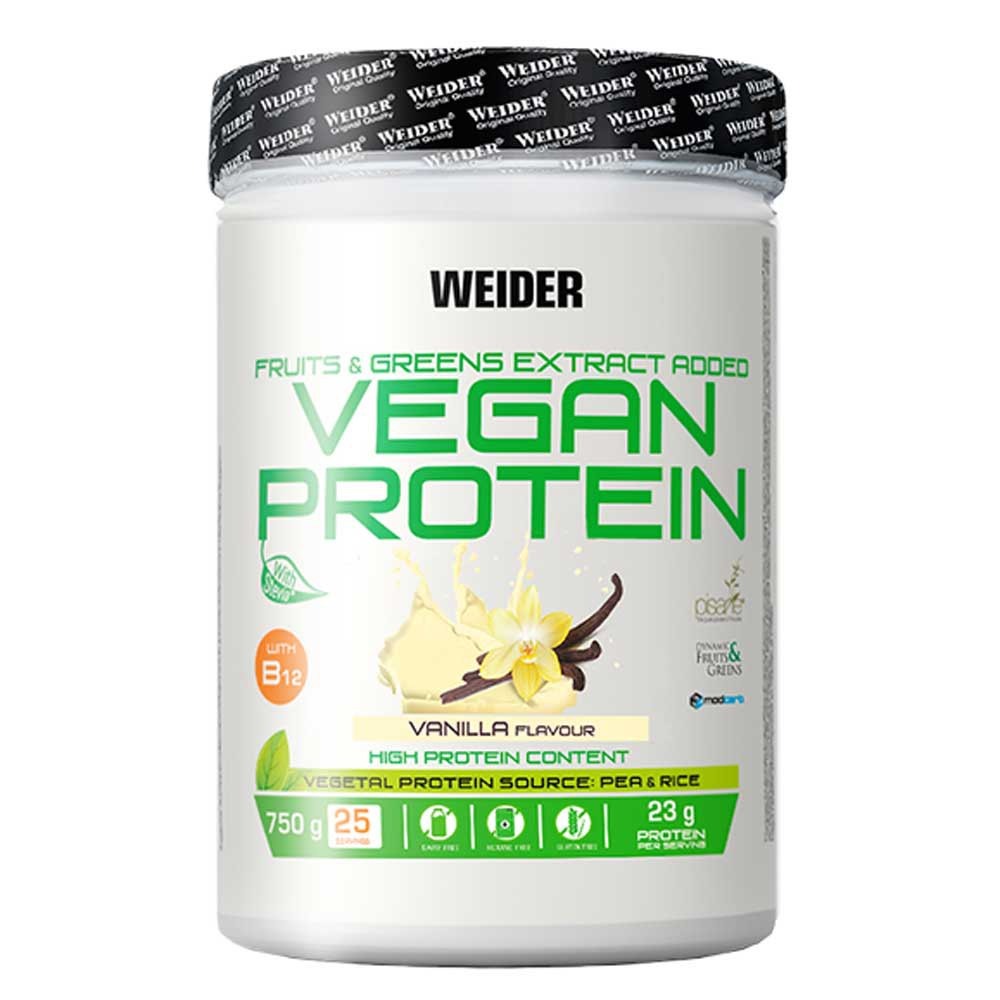 Vegan Protein, 750g, Vanilla i gruppen Kosttillskott / Proteintillskott / Vegan protein hos Golden Athlete (9919-0579)