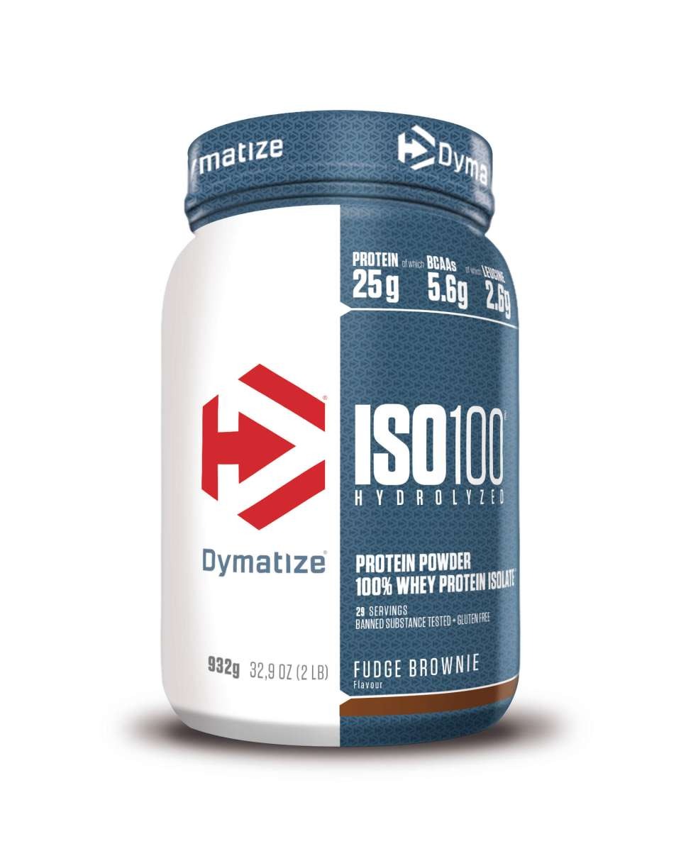 Iso-100, 908 g, Fudge Brownie i gruppen Kosttillskott / Proteintillskott / Vassleprotein hos Golden Athlete (9922-099-2)