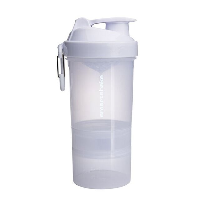 Smartshake O2GO 600ml, Pure White i gruppen Träningstillbehör / Shakers - Vattenflaskor hos Golden Athlete (9955-381)