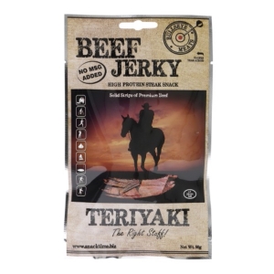 Beef Jerky 50 g, Teriyaki i gruppen Livsmedel / Snacks/Chips hos Golden Athlete (9999-4)