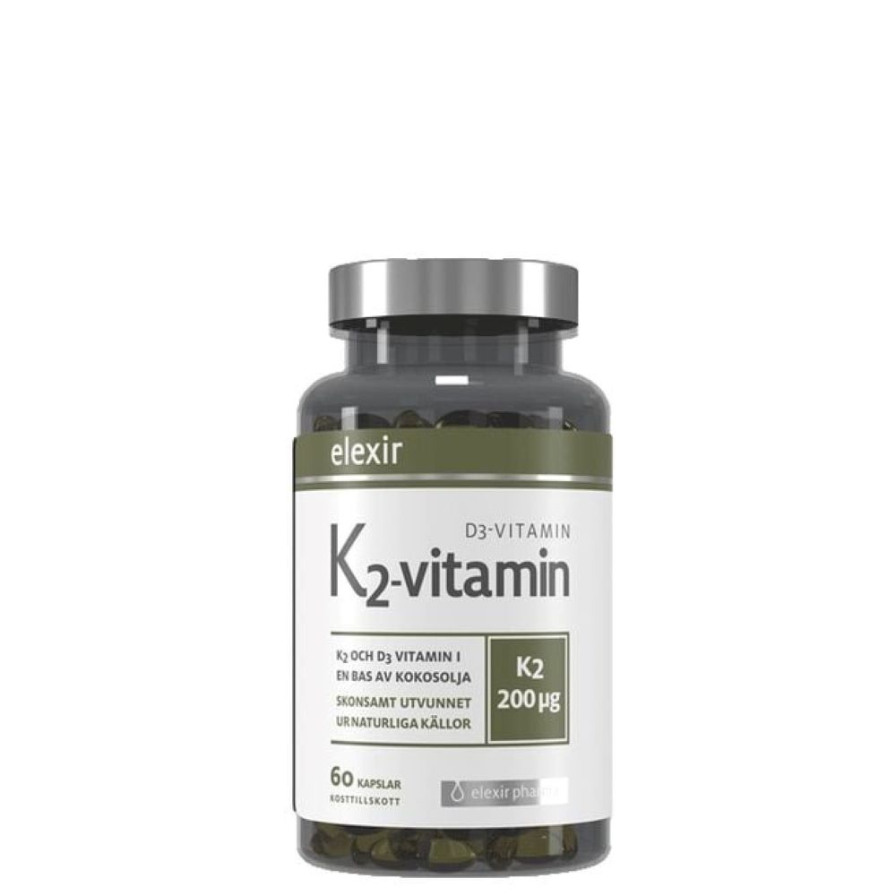 K2+D3 200 mcg, 60 caps i gruppen Kosttillskott / Vitaminer & Mineraler / D-Vitamin hos Golden Athlete / Performance R us (A1116-91)