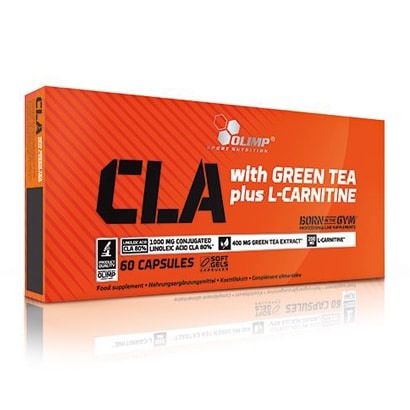 CLA + L-Carnitine, 60 caps i gruppen Kosttillskott / Viktkontroll / CLA hos Golden Athlete (A5111-1)