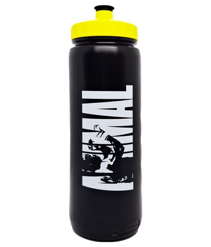 ANIMAL Water Bottle / Black / 1000 ml i gruppen Träningstillbehör / Shakers - Vattenflaskor hos Golden Athlete (AWB1000B)