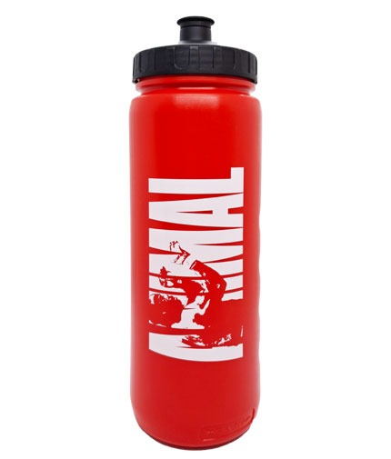 ANIMAL Water Bottle / Red / 1000 ml i gruppen Träningstillbehör / Shakers - Vattenflaskor hos Golden Athlete (AWB1000R)