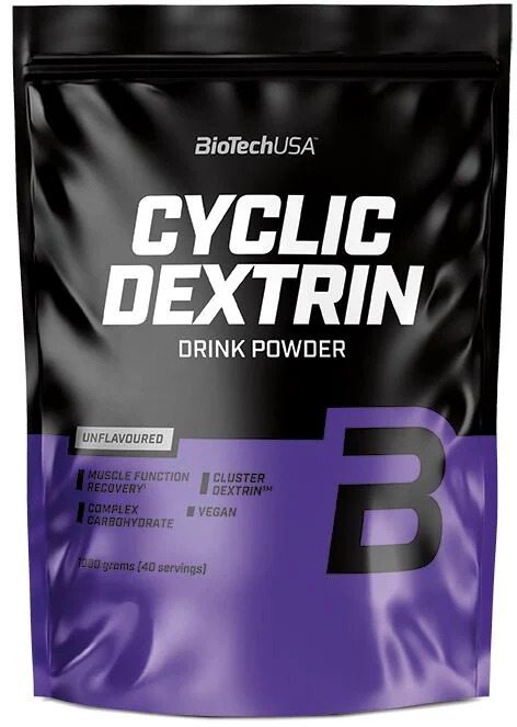 BioTech Cyclic Dextrin 1 kg i gruppen Kosttillskott / Gainers & Återhämtning / Kolhydrater hos Golden Athlete (BCD1KGBB)