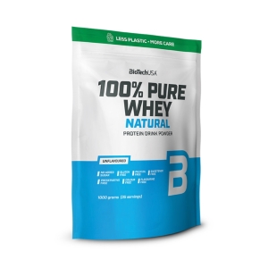 100% Pure Whey 1kg, Natural i gruppen Kosttillskott / Proteintillskott / Vassleprotein hos Golden Athlete (BTPW1N)