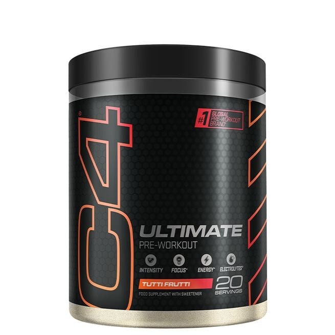 C4 Ultimate PWO 496-520 g Tutti Frutti i gruppen Kosttillskott / PWO - Prestationshöjande / PWO med koffein hos Golden Athlete (C4UTT-496)