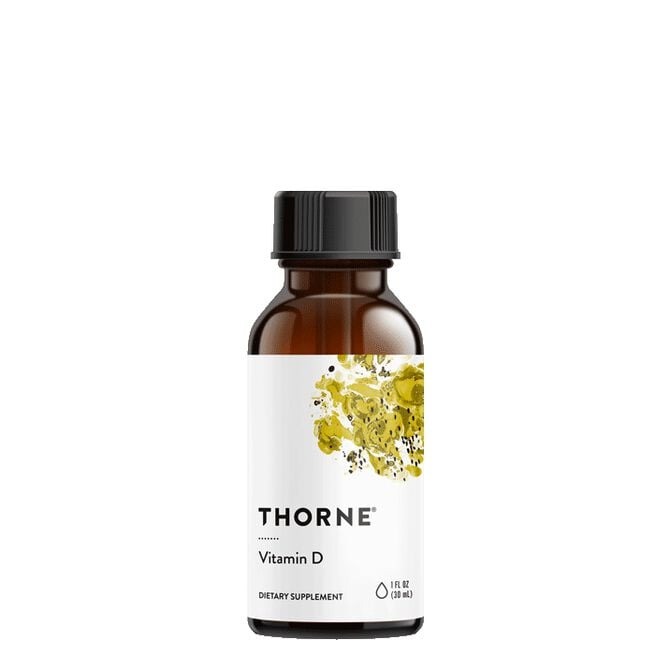Thorne D-vitamin flytande 500 IE 30 ml i gruppen Kosttillskott / Vitaminer & Mineraler / D-Vitamin hos Golden Athlete (D168)